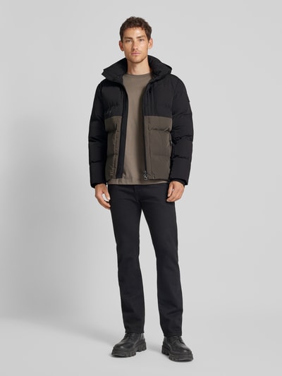 Peek & Cloppenburg WellensteynFunktionsjacke mit Zweiwege-Reißverschluss in oliv