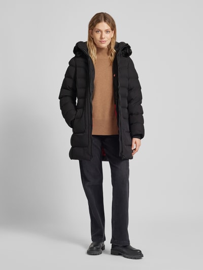 Peek & Cloppenburg WellensteynFunktionsjacke mit Zweiwege-Reißverschluss Modell 'BELVITESSE' in black