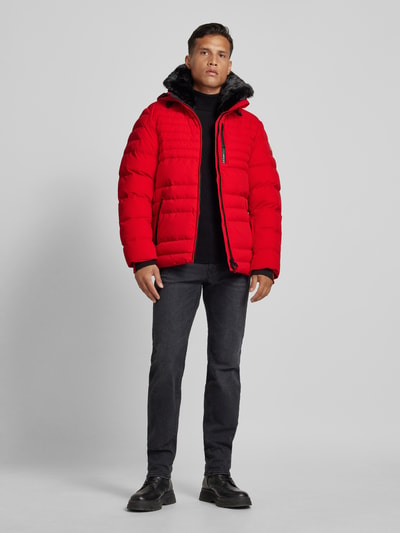 Peek & Cloppenburg WellensteynFunktionsjacke mit Zweiwege-Reißverschluss Modell 'POLAR' in rot