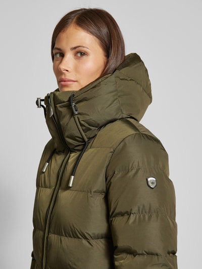 Peek & Cloppenburg WellensteynFunktionsmantel Mit Reißverschlusstaschen Modell 'CORDOBA' In Oliv Melange