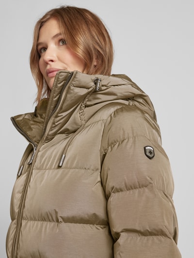 Peek & Cloppenburg WellensteynFunktionsmantel Mit Reißverschlusstaschen Modell 'CORDOBA' In Sand Melange