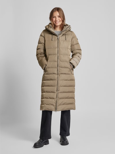 Peek & Cloppenburg WellensteynFunktionsmantel Mit Reißverschlusstaschen Modell 'CORDOBA' In Sand Melange