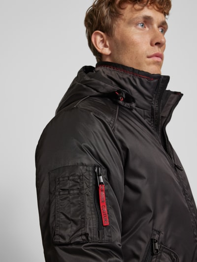 Peek & Cloppenburg WellensteynJacke Mit Kapuze Modell 'CICERO' In Black