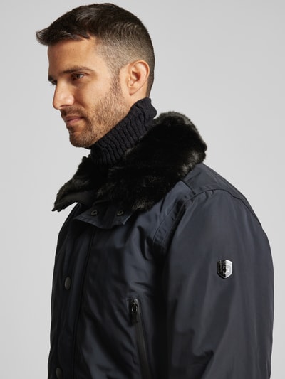Peek & Cloppenburg WellensteynJacke Mit Kapuze Modell 'HALIFAX' In Marine