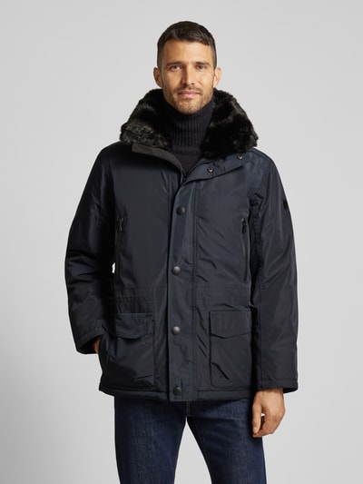 Peek & Cloppenburg WellensteynJacke Mit Kapuze Modell 'HALIFAX' In Marine