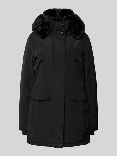 Peek & Cloppenburg WellensteynJacke Mit Label-Detail Modell 'STAVANGER' In Black