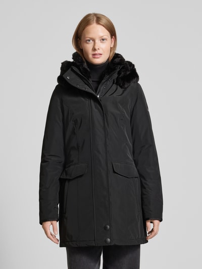 Peek & Cloppenburg WellensteynJacke Mit Label-Detail Modell 'STAVANGER' In Black