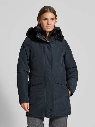Peek & Cloppenburg WellensteynJacke Mit Label-Detail Modell 'STAVANGER' In Marine