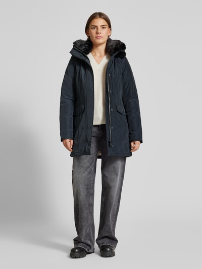 Peek & Cloppenburg WellensteynJacke mit Label-Detail Modell 'STAVANGER' in marine