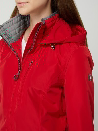 Peek & Cloppenburg WellensteynJacke Mit Label-Detail Modell 'STOCKHOLM' In Rot