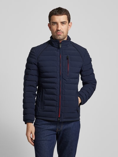 Peek & Cloppenburg WellensteynJacke Mit Stehkragen Modell 'MOL' In Marine