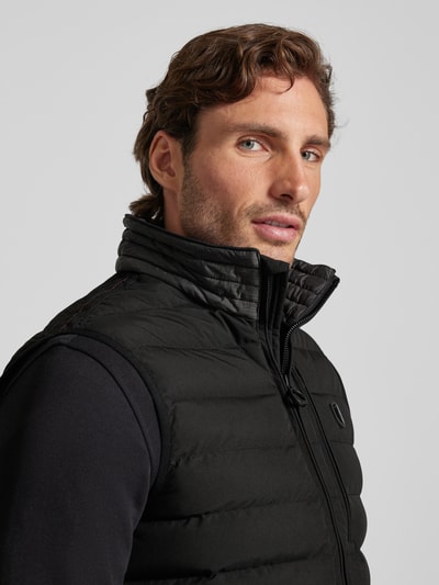 Peek & Cloppenburg WellensteynOutdoor-Weste Mit Napoleontasche In Black