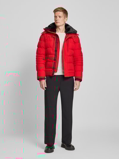 Peek & Cloppenburg WellensteynRegular Fit Funktionsjacke mit dicker Wattierung Modell 'STARSTREAM' in rot