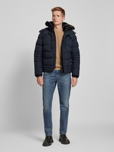 Peek & Cloppenburg WellensteynRegular Fit Funktionsjacke mit dicker Wattierung Modell 'STARSTREAM' in marine