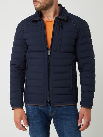 Peek & Cloppenburg WellensteynSteppjacke Mit Stehkragen Modell 'MOL' In Marine