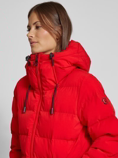 Peek & Cloppenburg WellensteynSteppmantel Mit Kapuze Modell 'CORDOBA' In Rot