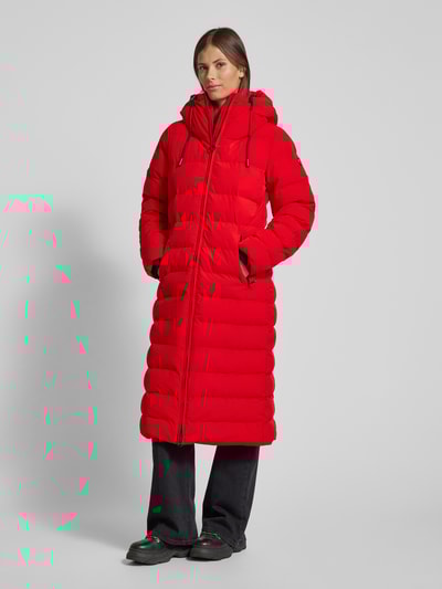 Peek & Cloppenburg WellensteynSteppmantel Mit Kapuze Modell 'CORDOBA' In Rot