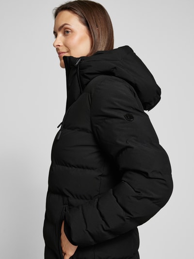 Peek & Cloppenburg WellensteynSteppmantel Mit Kapuze Modell 'CORDOBA' In Black