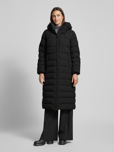 Peek & Cloppenburg WellensteynSteppmantel Mit Kapuze Modell 'CORDOBA' In Black