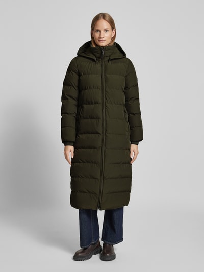 Peek & Cloppenburg WellensteynSteppmantel Mit Kapuze Modell 'GOLDMINE' In Oliv