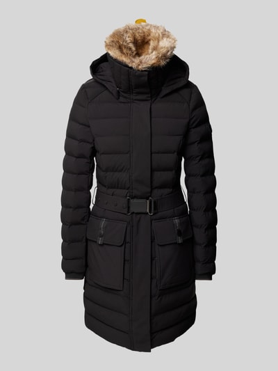 Peek & Cloppenburg WellensteynTaillierter Steppmantel Mit Taillengürtel Modell 'ABENDSTERN' In Black