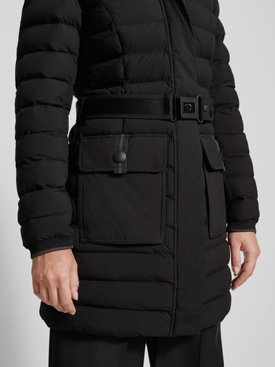 Peek & Cloppenburg WellensteynTaillierter Steppmantel Mit Taillengürtel Modell 'ABENDSTERN' In Black