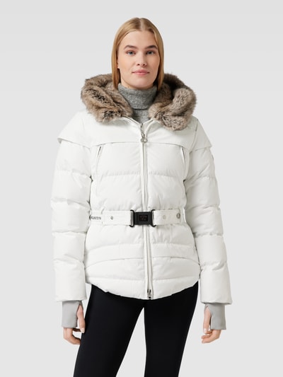 Peek & Cloppenburg WellensteynTivana 382 Funktionsjacke Mit Webpelz In Weiss