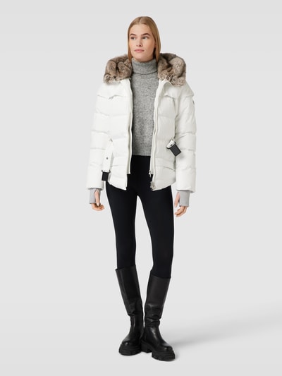 Peek & Cloppenburg WellensteynTivana 382 Funktionsjacke mit Webpelz in weiss