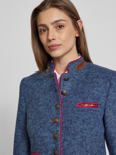 Peek & Cloppenburg WHITE LABELBlazer Mit Stehkragen In Jeansblau