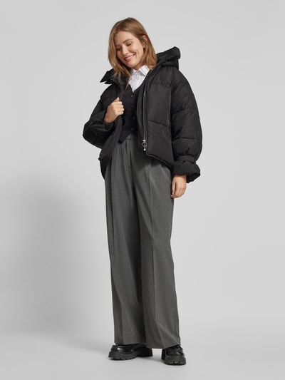 Peek & Cloppenburg WITHBLACKSteppjacke mit Reißverschlusstaschen in black