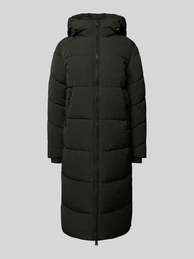 Peek & Cloppenburg WITHBLACKSteppmantel Mit Kapuze In Dunkelgruen