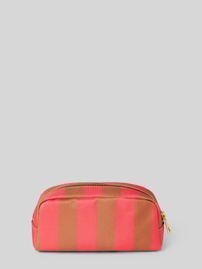 Peek & Cloppenburg WOUFKosmetiktasche Mit Label-Patch Modell 'Pat' In Neon Pink