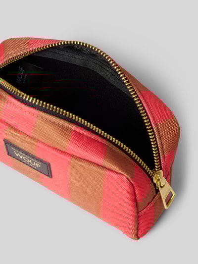 Peek & Cloppenburg WOUFKosmetiktasche Mit Label-Patch Modell 'Pat' In Neon Pink