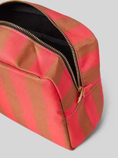 Peek & Cloppenburg WOUFKosmetiktasche Mit Label-Patch Modell 'Pat' In Neon Pink