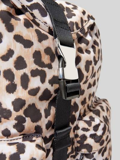 Peek & Cloppenburg WOUFRucksack Mit Animal-Print Modell 'Kim' In Hellbraun