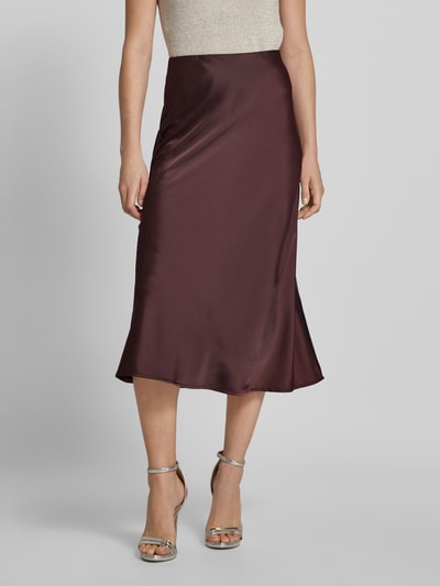 Peek & Cloppenburg YASMidirock Mit Elastischem Bund Modell 'PELLA' In Dunkelbraun