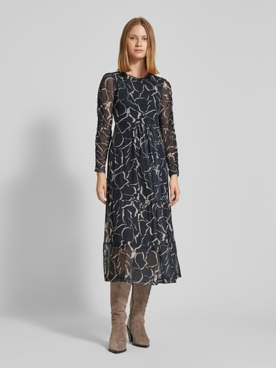 Peek & Cloppenburg ZABAIONEMaxikleid Mit Gelegten Falten In Black