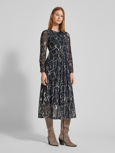 Peek & Cloppenburg ZABAIONEMaxikleid mit gelegten Falten in black