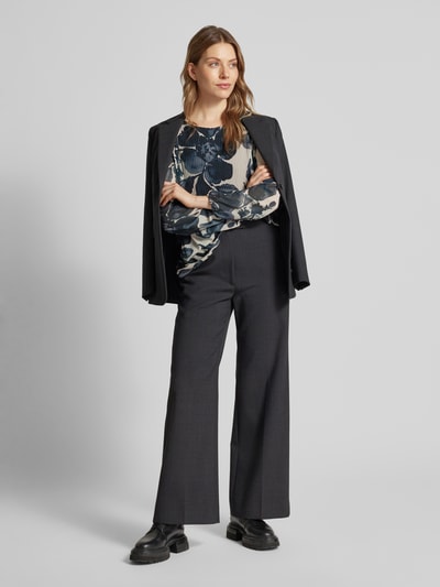 Peek & Cloppenburg ZABAIONERegular Fit Bluse mit Plisseefalten in petrol