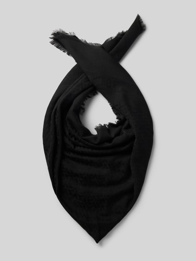 Peek & Cloppenburg Zadig & VoltaireSchal mit Ausfransungen Modell 'GLENN' in black