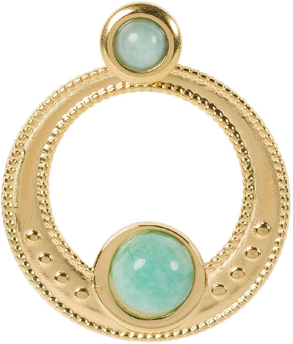 Stylebreaker 2 In 1 Statement Ohrringe Mit Amulett Anhänger