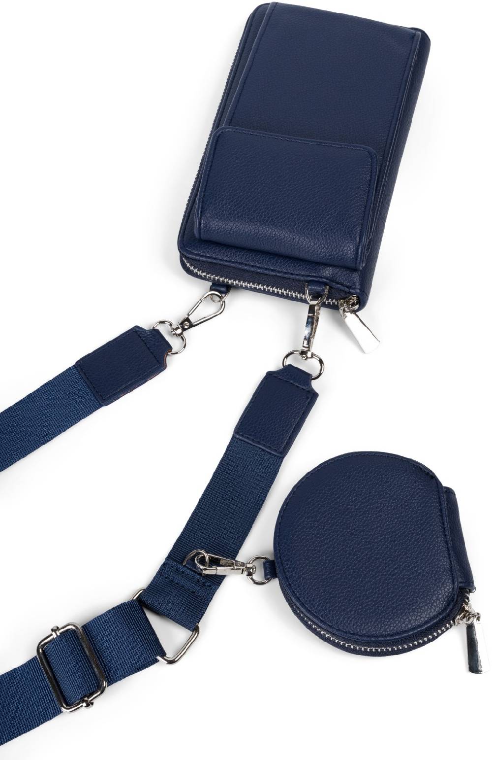 Stylebreaker 2-Teiliges Taschen Set - Mini Umhängetasche RFID Schutz