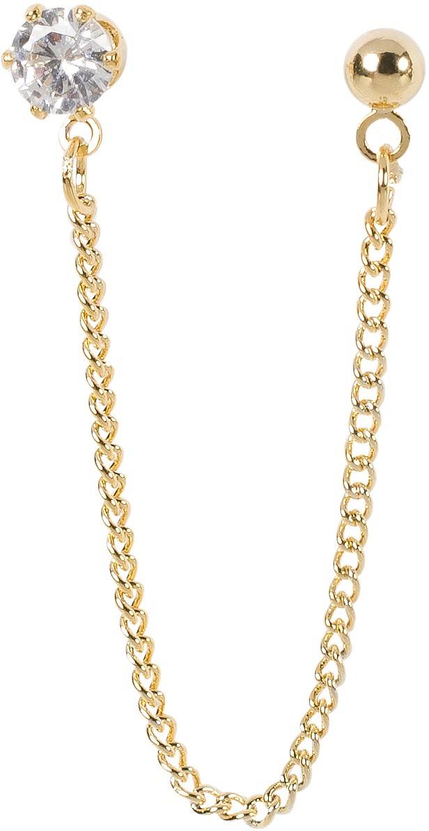 Stylebreaker 4-Teiliges Hoops Und Ohrstecker Set Mit Strass