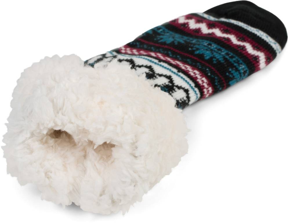 Stylebreaker ABS Kuschelsocken Mit Norweger Muster Mix