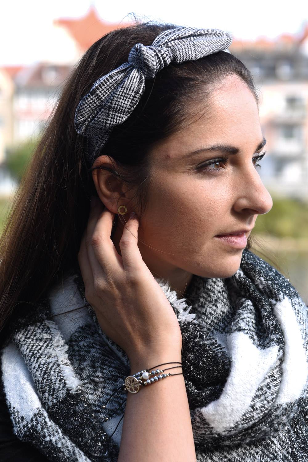 Stylebreaker Armband Mit Lebensbaum, Perlen Und Bändern