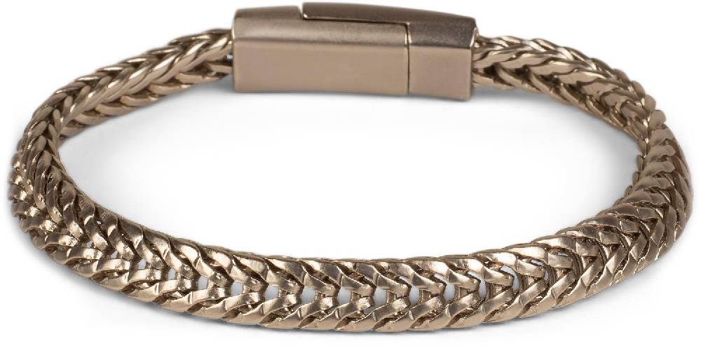 Stylebreaker Armband Zopfkette mit Magnetverschluss