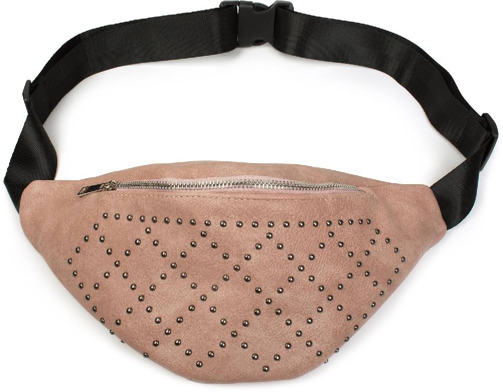 Stylebreaker Bauchtasche Kugelnieten Raute, Gürteltasche