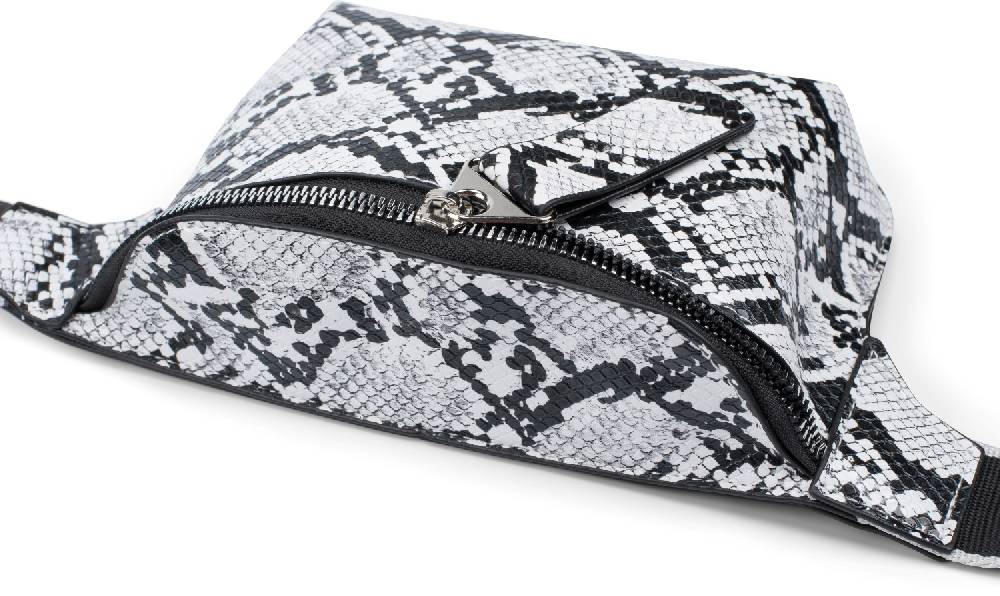 Stylebreaker Bauchtasche Mit Schlangen Muster, Gürteltasche