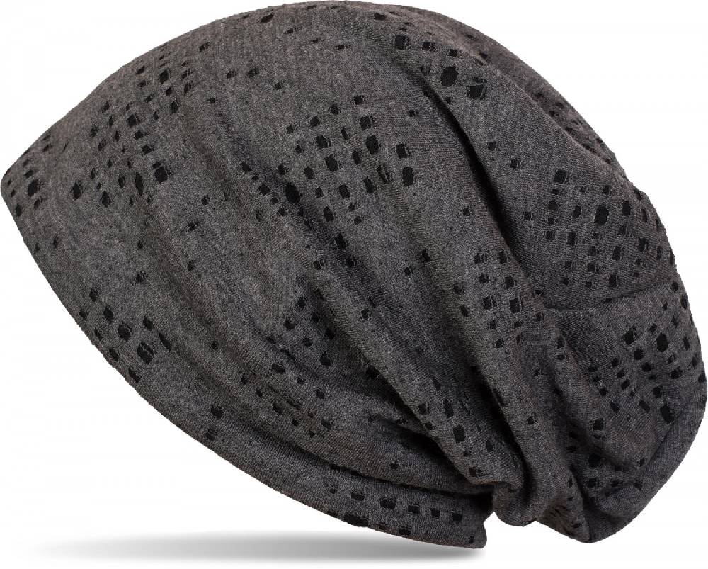 Stylebreaker Beanie mit kleinen Löchern im Destroyed used Look