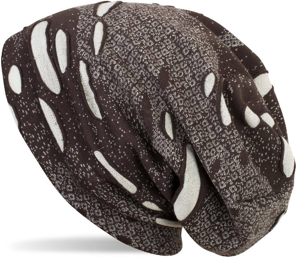 Stylebreaker Beanie Mütze im Destroyed Vintage used Look